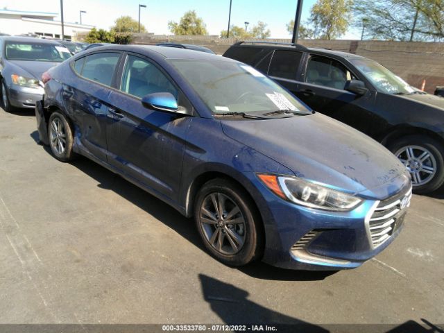 hyundai elantra 2018 5npd84lf8jh369503