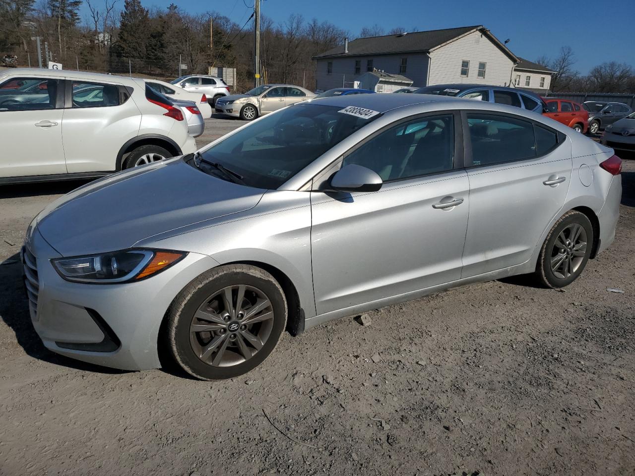 hyundai elantra 2018 5npd84lf8jh374314