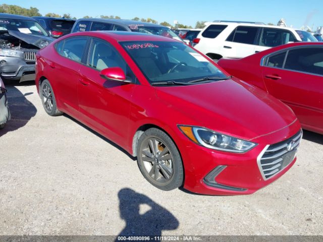 hyundai elantra 2018 5npd84lf8jh382669