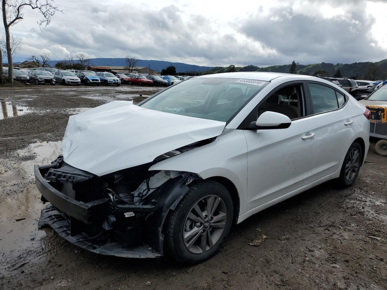 hyundai elantra 2018 5npd84lf8jh384180