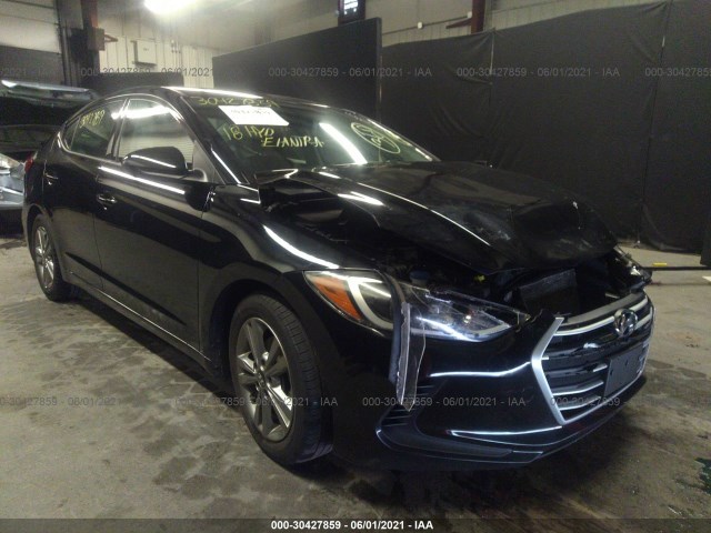 hyundai elantra 2018 5npd84lf8jh388875