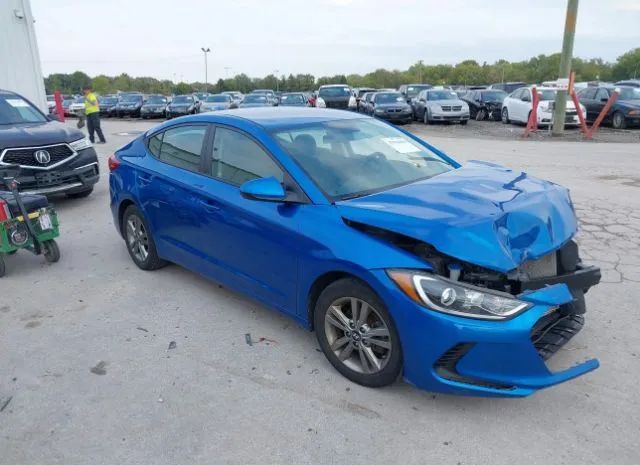 hyundai elantra 2018 5npd84lf8jh391744