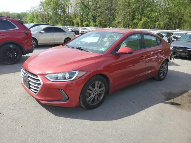 hyundai elantra 2018 5npd84lf8jh393199