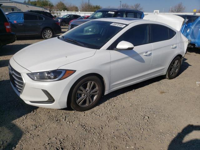 hyundai elantra se 2018 5npd84lf8jh396605