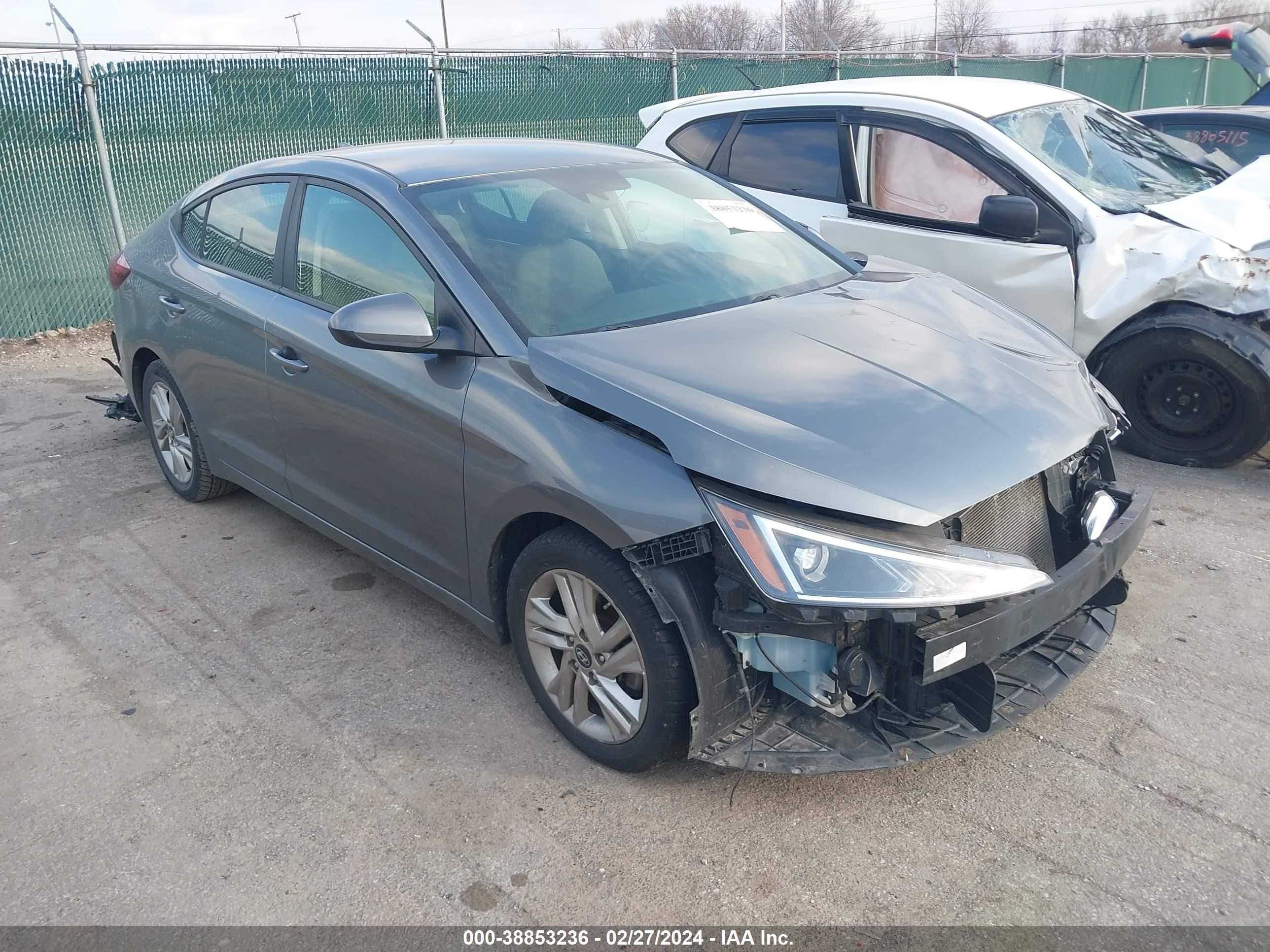 hyundai elantra 2019 5npd84lf8kh427546