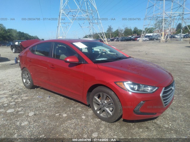 hyundai elantra 2017 5npd84lf9hh015838