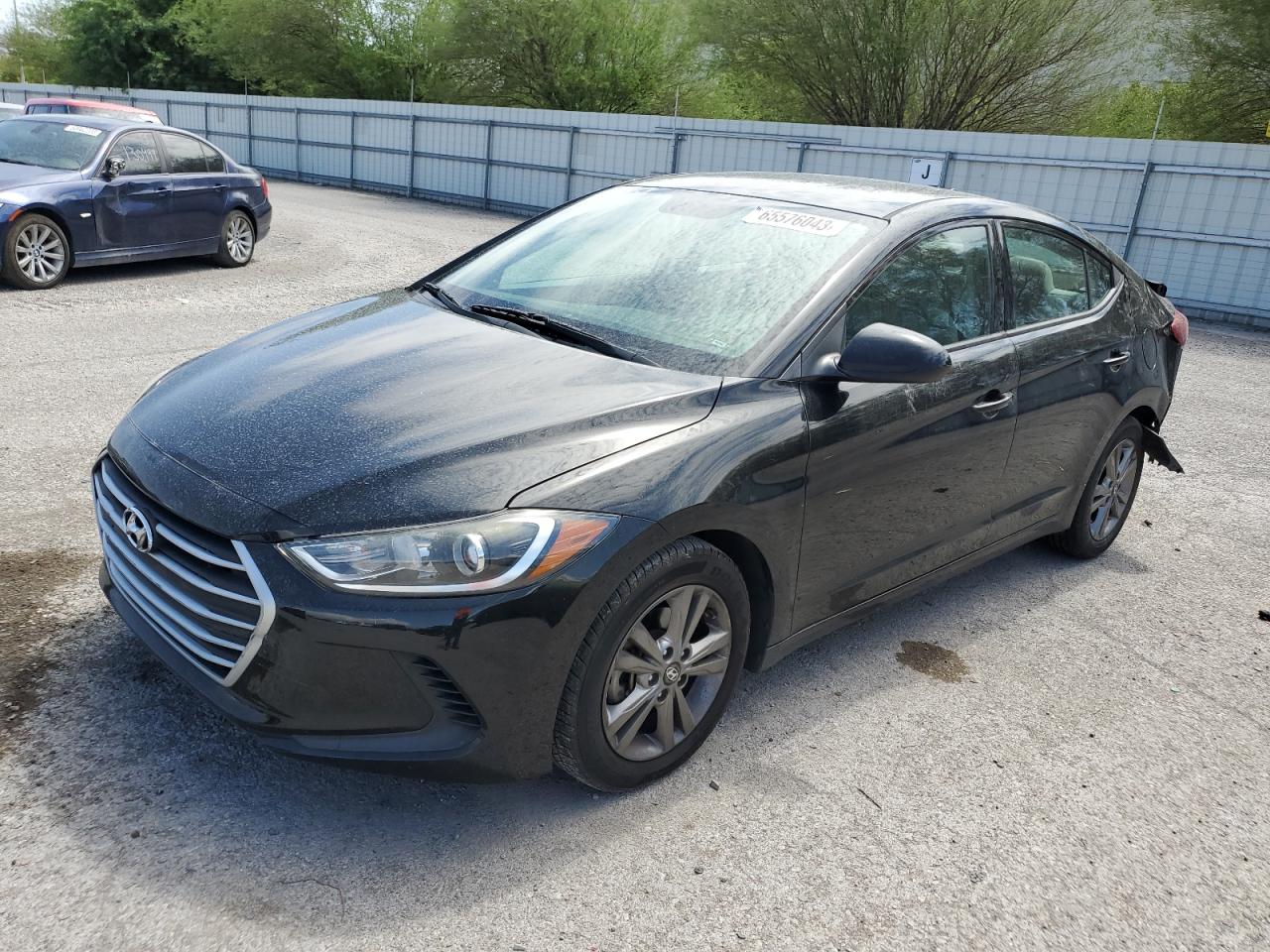 hyundai elantra 2017 5npd84lf9hh080785