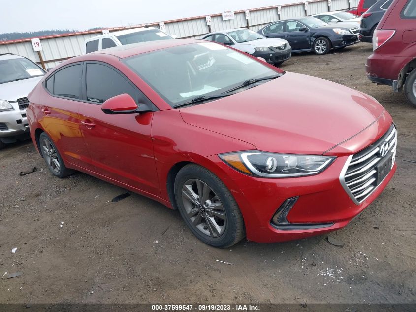 hyundai elantra 2017 5npd84lf9hh187383