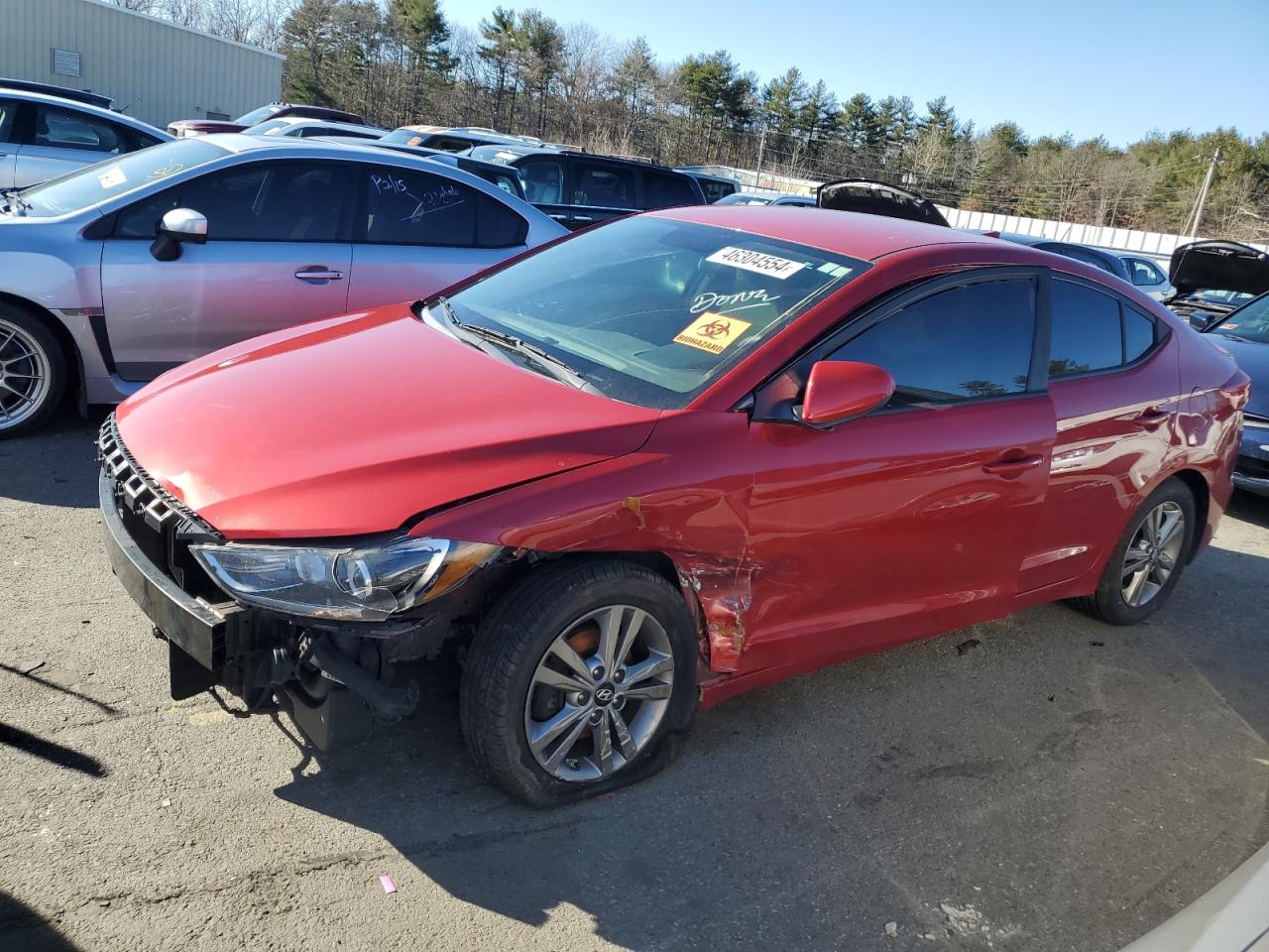 hyundai elantra 2017 5npd84lf9hh189828