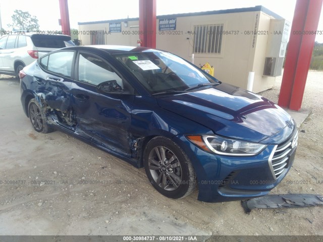 hyundai elantra 2018 5npd84lf9jh213776