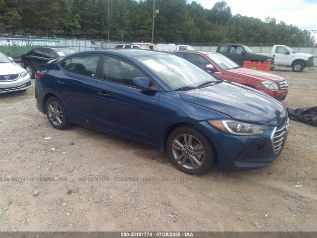 hyundai elantra 2018 5npd84lf9jh215835