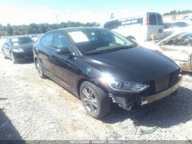 hyundai elantra 2018 5npd84lf9jh220596