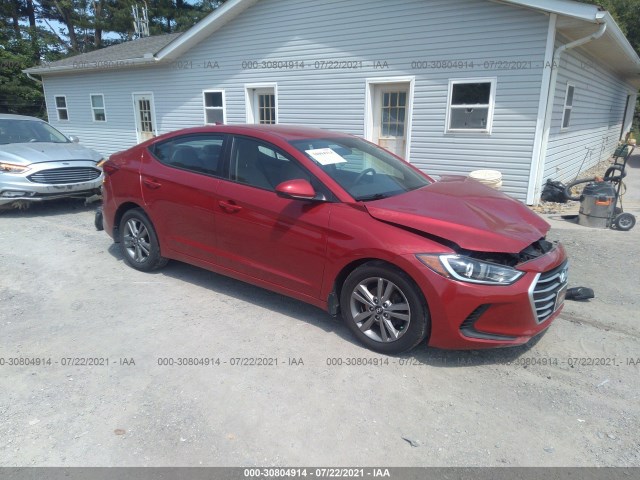 hyundai elantra 2018 5npd84lf9jh222509