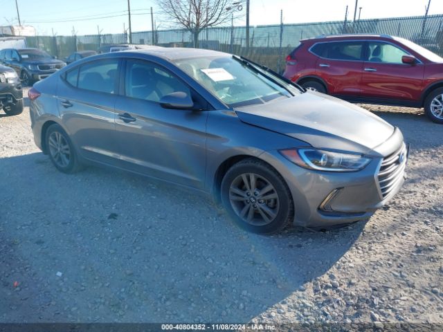 hyundai elantra 2018 5npd84lf9jh242453