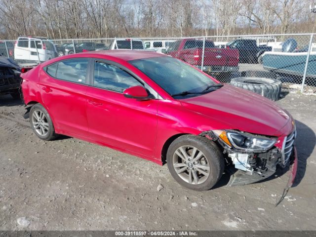 hyundai elantra 2018 5npd84lf9jh252920