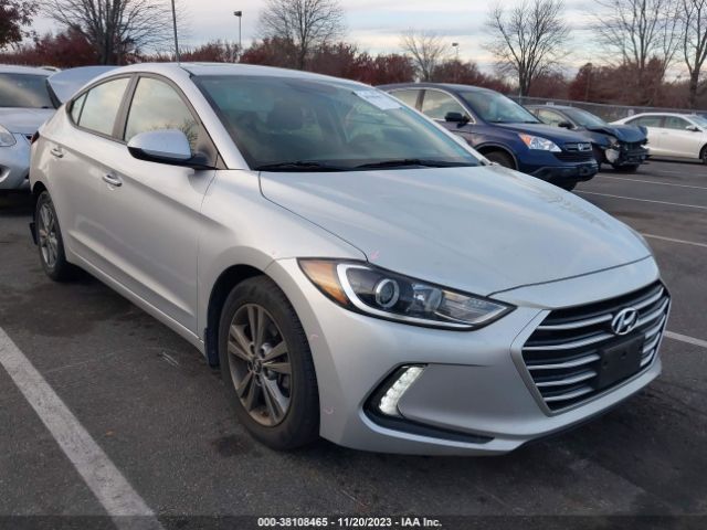 hyundai elantra 2018 5npd84lf9jh282225