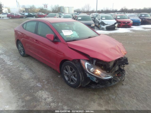 hyundai elantra 2018 5npd84lf9jh300027