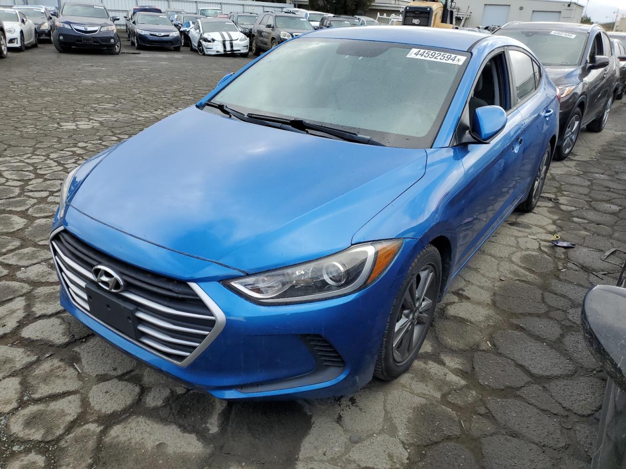 hyundai elantra 2018 5npd84lf9jh306989