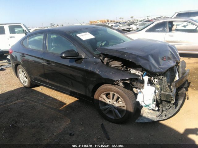 hyundai elantra 2018 5npd84lf9jh307141