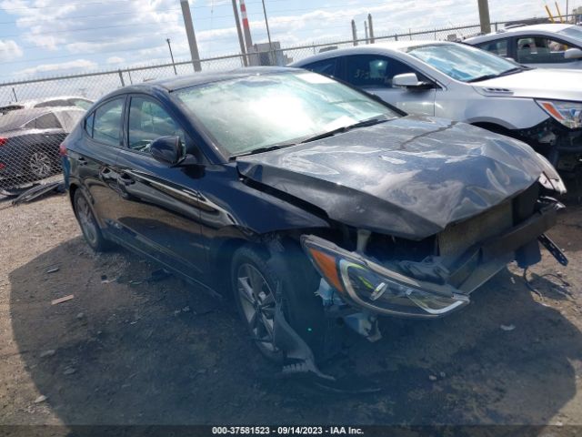 hyundai elantra 2018 5npd84lf9jh340852