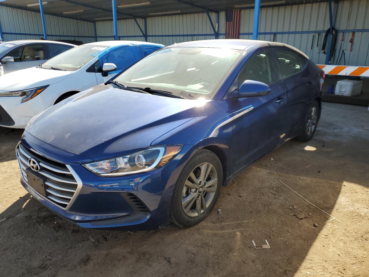 hyundai elantra 2018 5npd84lf9jh343055