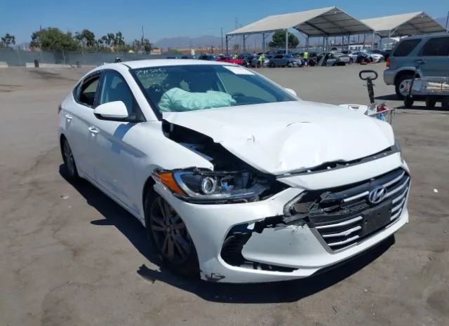 hyundai elantra 2018 5npd84lf9jh343914