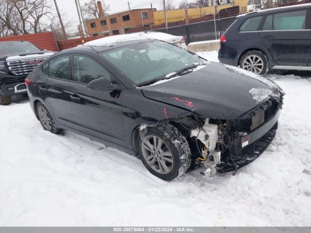 hyundai elantra 2018 5npd84lf9jh355383