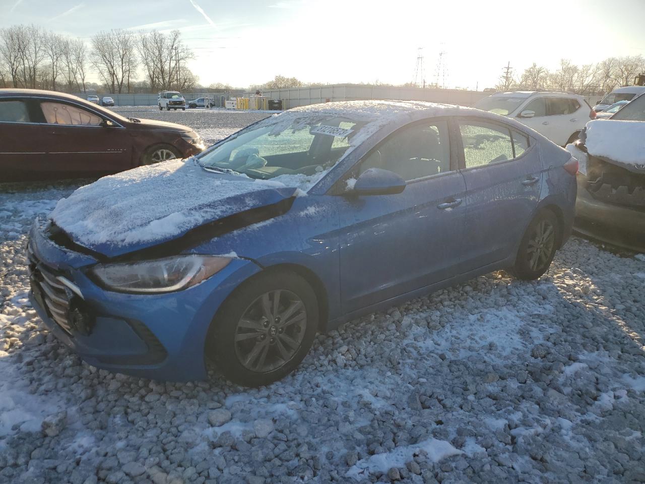 hyundai elantra 2018 5npd84lf9jh368506