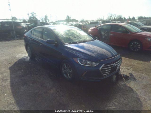 hyundai elantra 2018 5npd84lf9jh380431