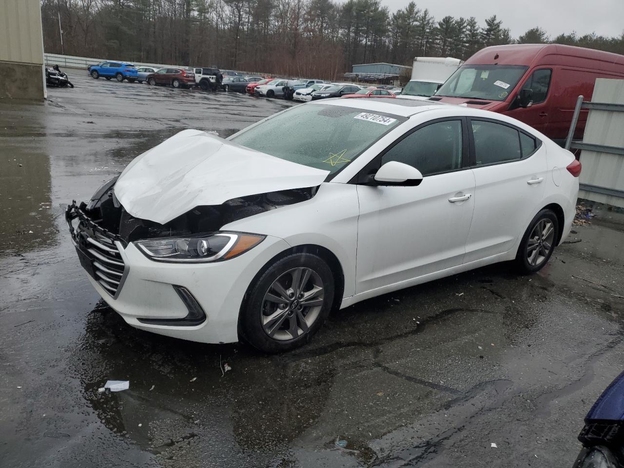 hyundai elantra 2018 5npd84lf9jh384401