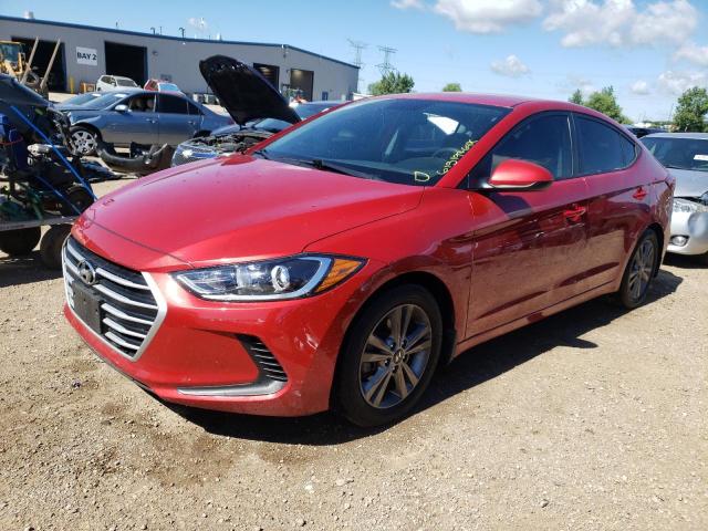 hyundai elantra 2018 5npd84lf9jh386875