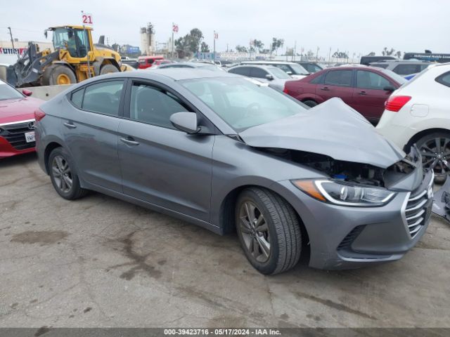 hyundai elantra 2018 5npd84lf9jh397309