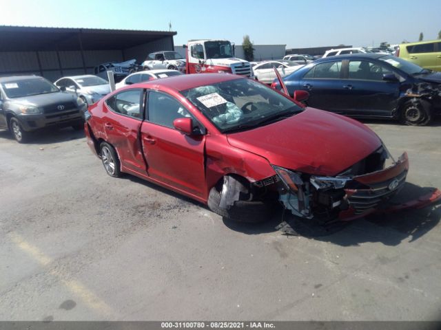 hyundai elantra 2019 5npd84lf9kh420816