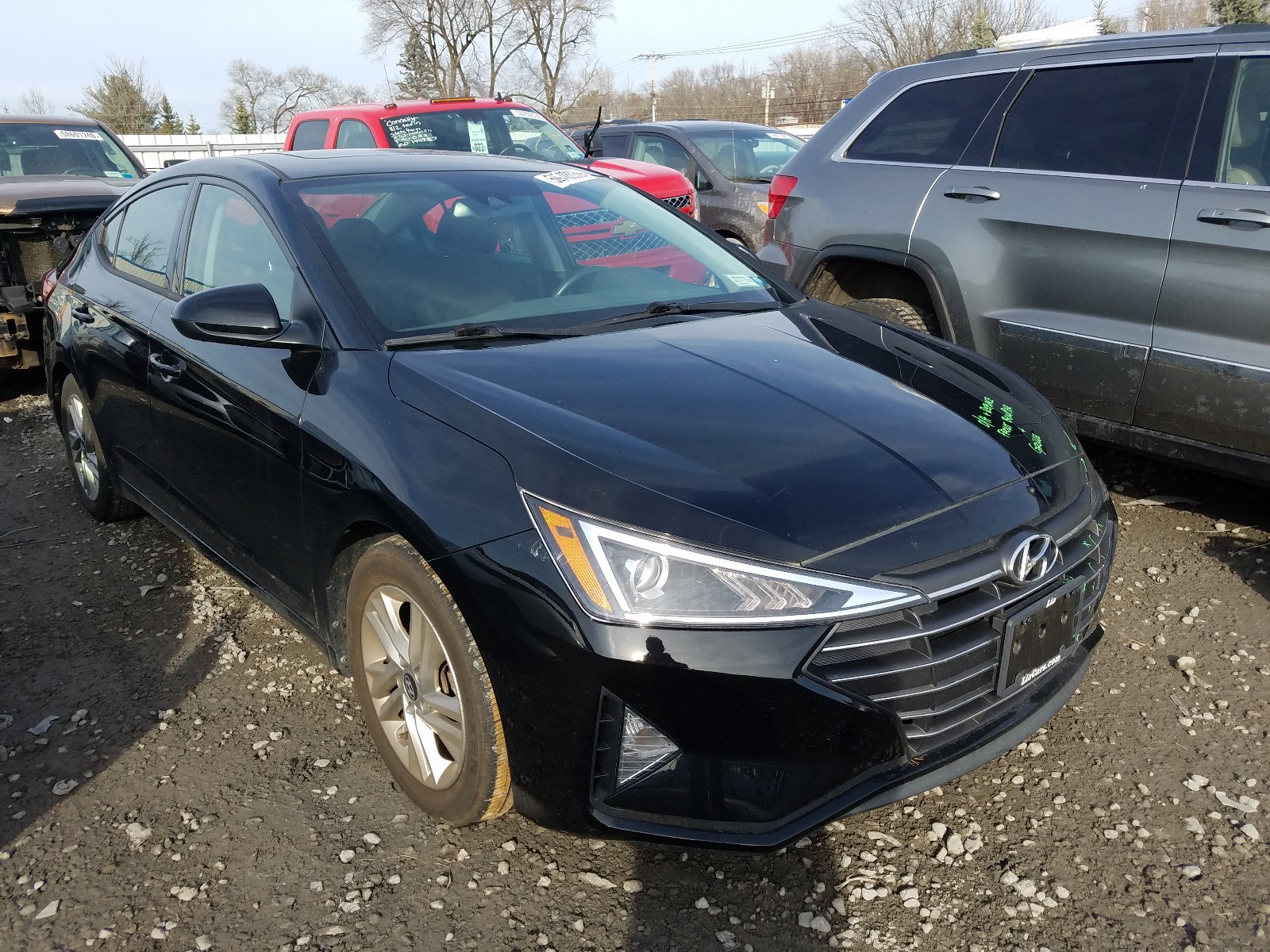 hyundai elantra se 2019 5npd84lf9kh447062