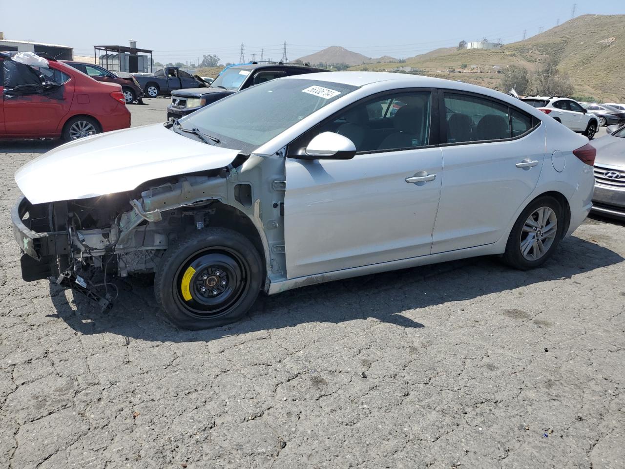 hyundai elantra 2019 5npd84lf9kh466680