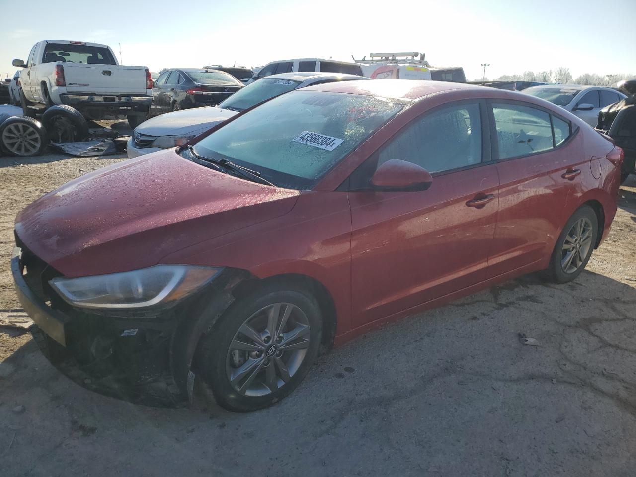 hyundai elantra 2017 5npd84lfxhh043891