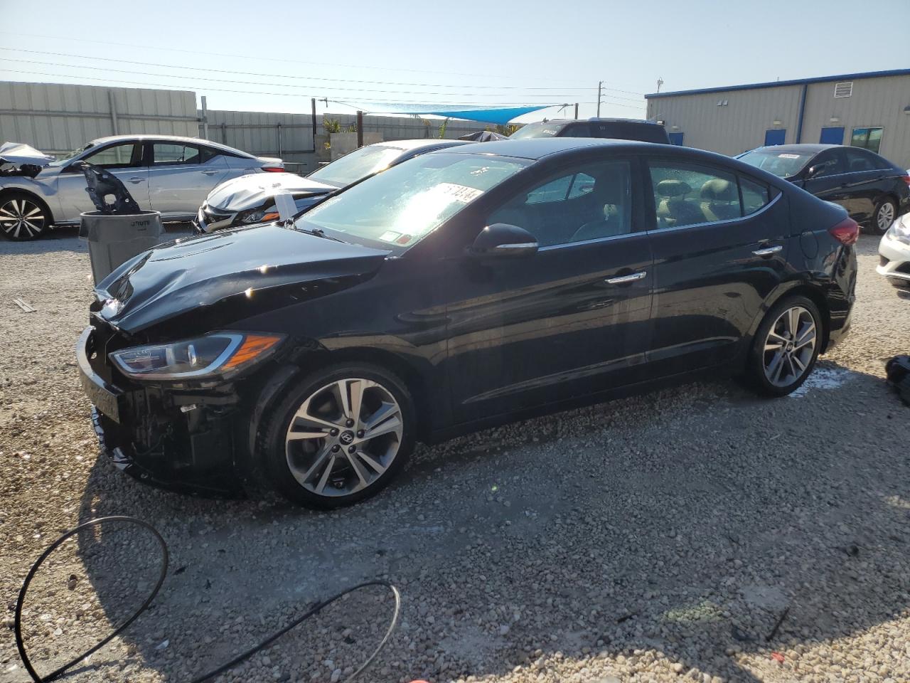 hyundai elantra 2017 5npd84lfxhh053482