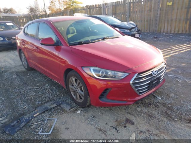 hyundai elantra 2017 5npd84lfxhh074591