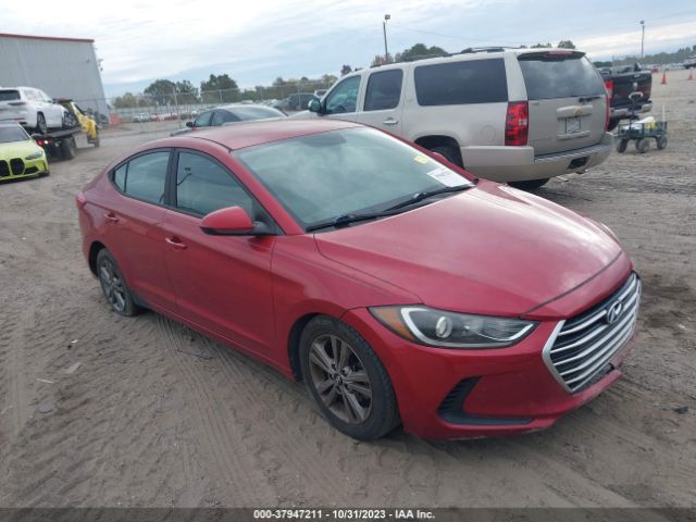 hyundai elantra 2017 5npd84lfxhh145403