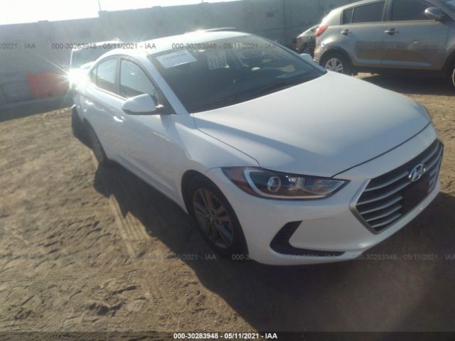 hyundai elantra 2018 5npd84lfxjh212846