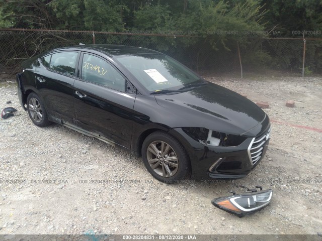 hyundai elantra 2018 5npd84lfxjh214242