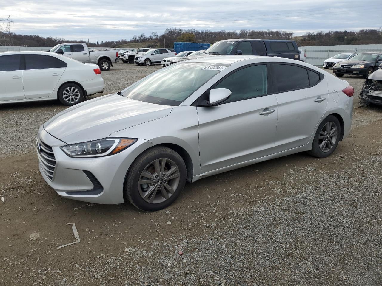 hyundai elantra 2018 5npd84lfxjh214807