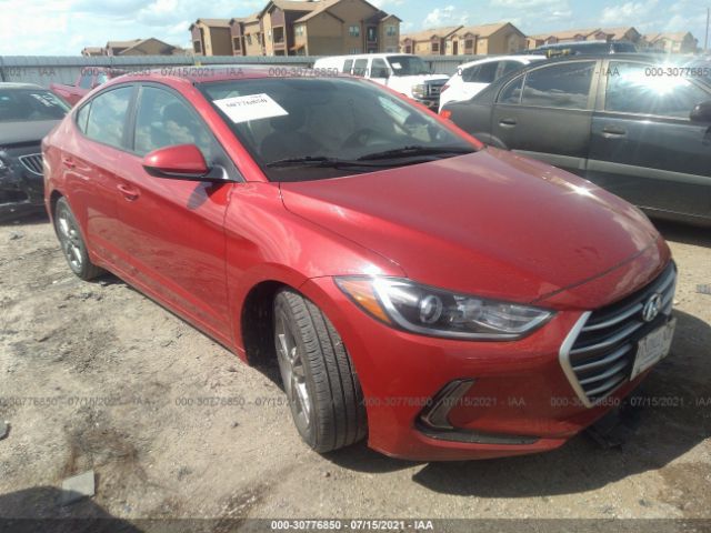 hyundai elantra 2018 5npd84lfxjh220557