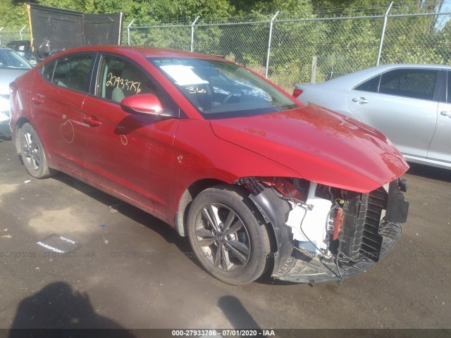 hyundai elantra 2018 5npd84lfxjh220560