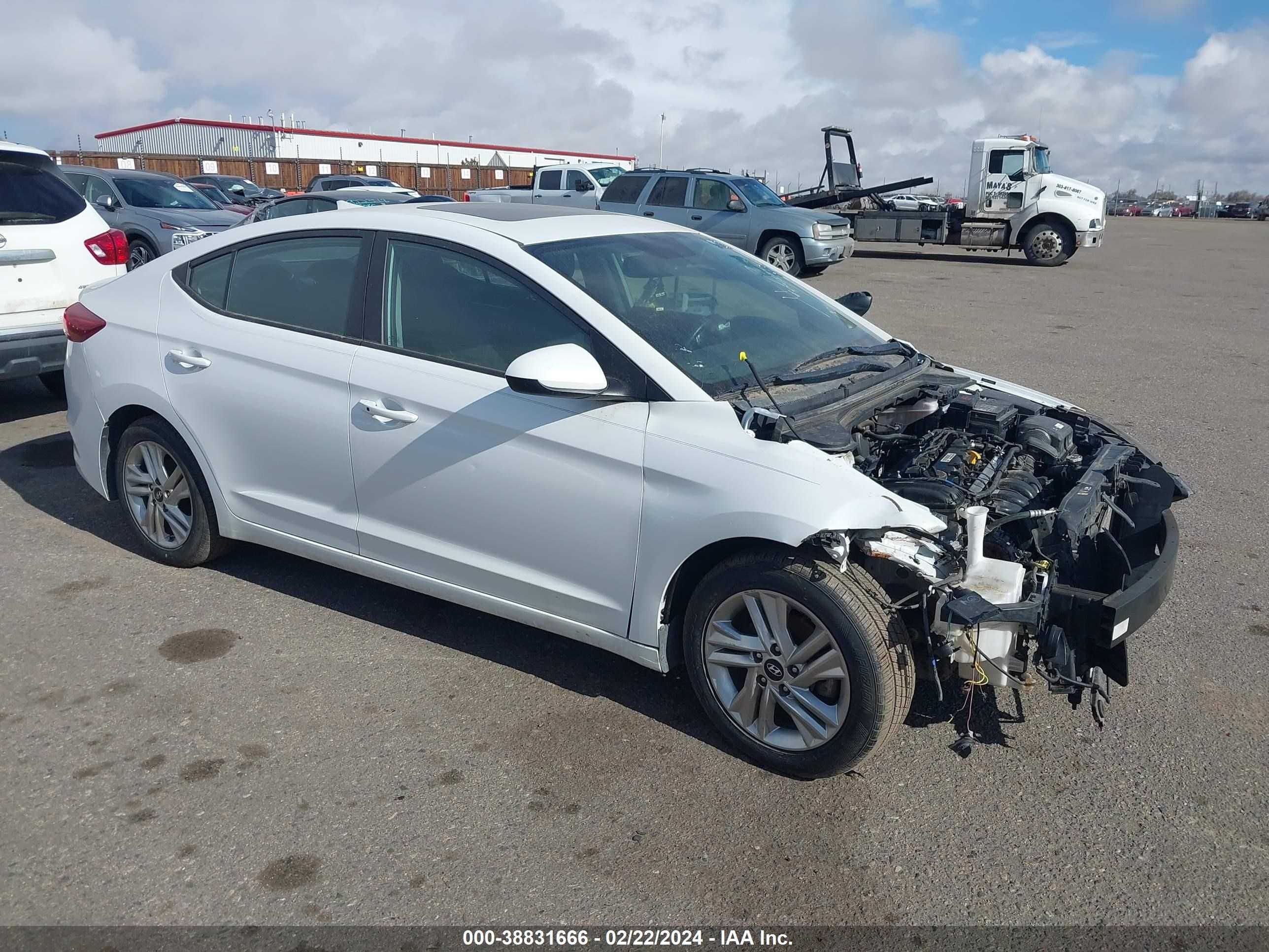 hyundai elantra 2018 5npd84lfxjh226228