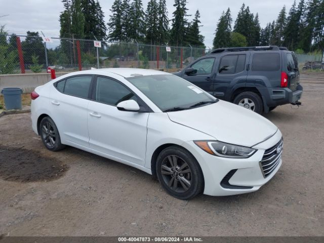 hyundai elantra 2018 5npd84lfxjh228254