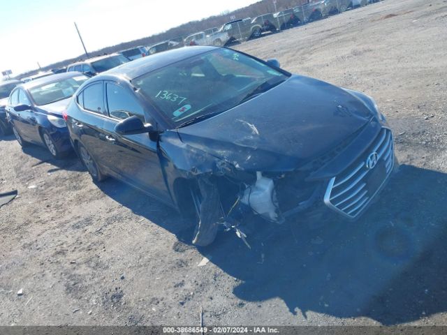 hyundai elantra 2018 5npd84lfxjh234555