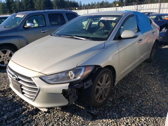 hyundai elantra 2018 5npd84lfxjh235074