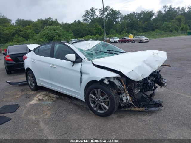 hyundai elantra 2018 5npd84lfxjh252831