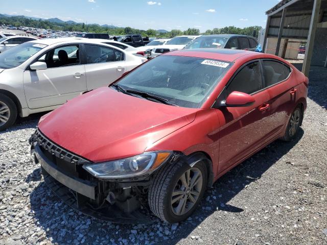 hyundai elantra 2018 5npd84lfxjh257141